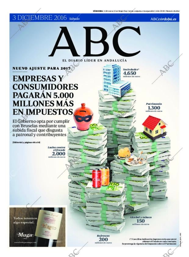ABC CORDOBA 03-12-2016 página 1