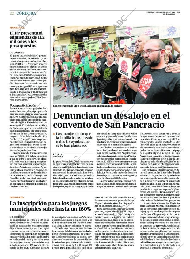 ABC CORDOBA 03-12-2016 página 22