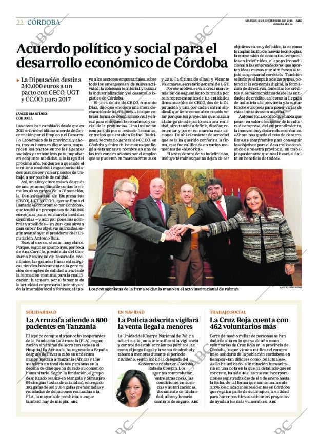 ABC CORDOBA 06-12-2016 página 22