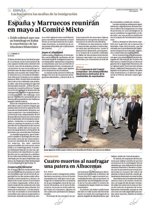 ABC MADRID 08-12-2016 página 26