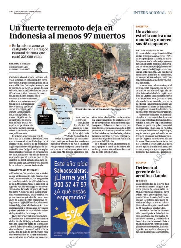 ABC MADRID 08-12-2016 página 33