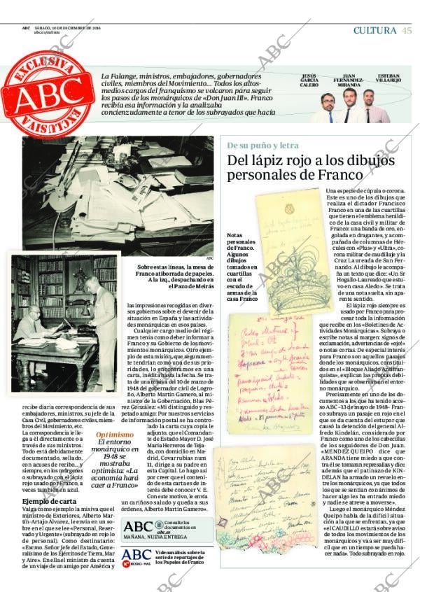 ABC MADRID 10-12-2016 página 45