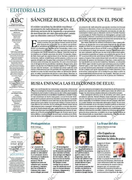 ABC MADRID 11-12-2016