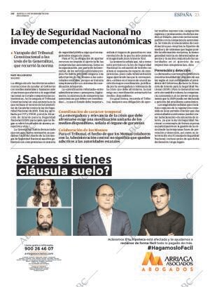 ABC MADRID 13-12-2016 página 23