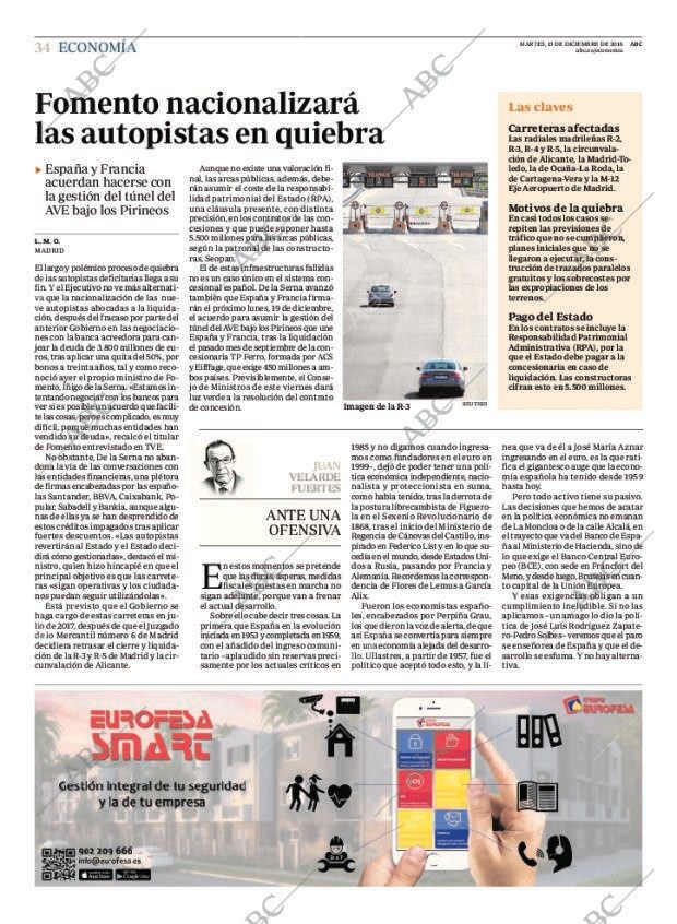 ABC MADRID 13-12-2016 página 34