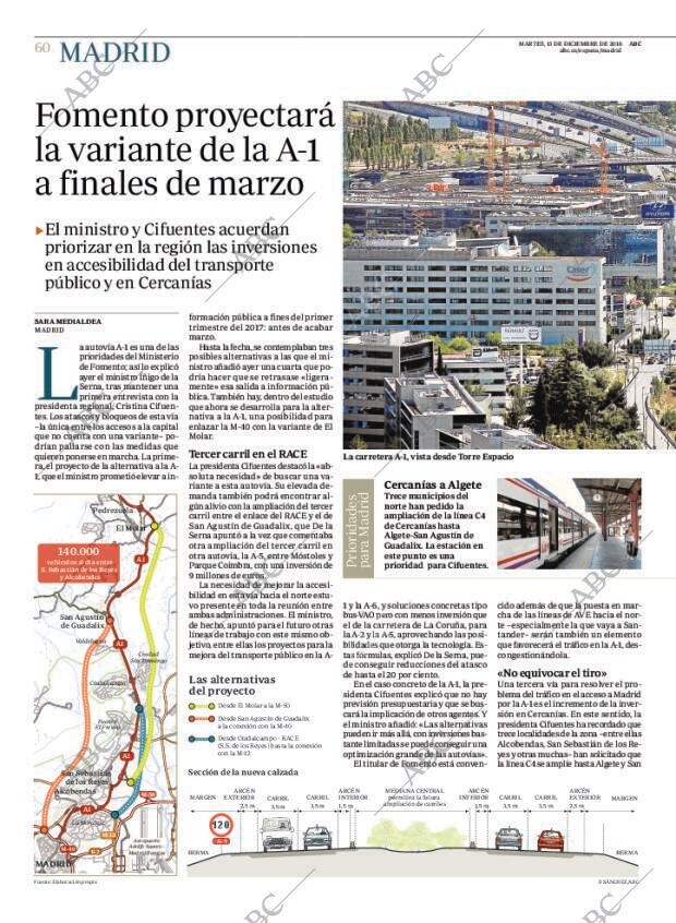 ABC MADRID 13-12-2016 página 60