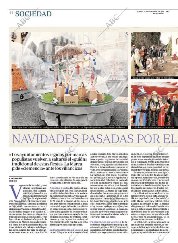 ABC MADRID 15-12-2016 página 44