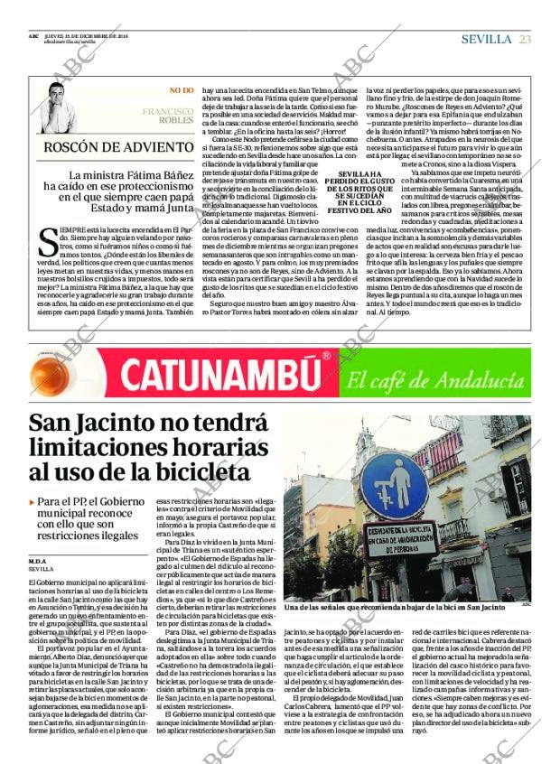 ABC SEVILLA 15-12-2016 página 23