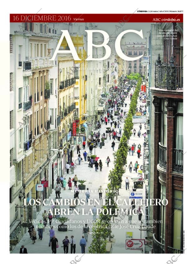 ABC CORDOBA 16-12-2016 página 1