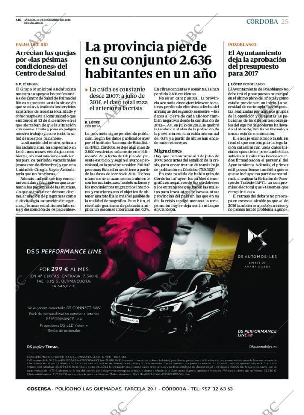 ABC CORDOBA 17-12-2016 página 25