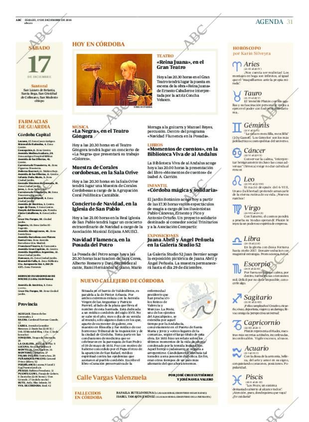 ABC CORDOBA 17-12-2016 página 31