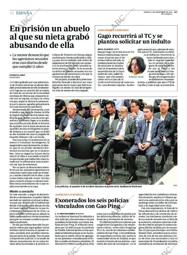 ABC CORDOBA 17-12-2016 página 44
