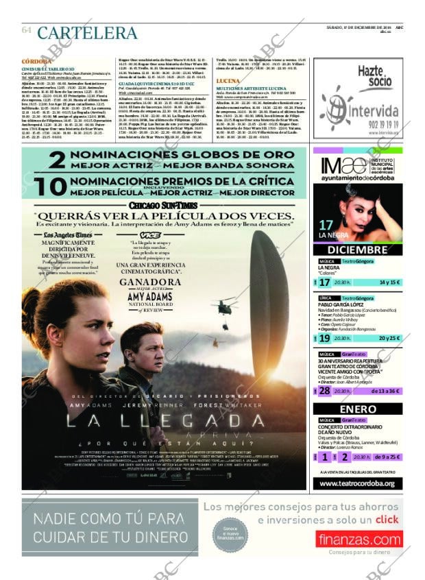 ABC CORDOBA 17-12-2016 página 64