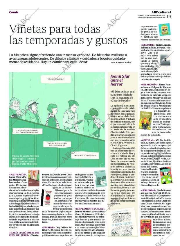 CULTURAL MADRID 17-12-2016 página 19