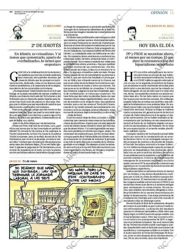 ABC MADRID 18-12-2016 página 17