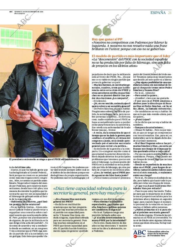 ABC MADRID 18-12-2016 página 23