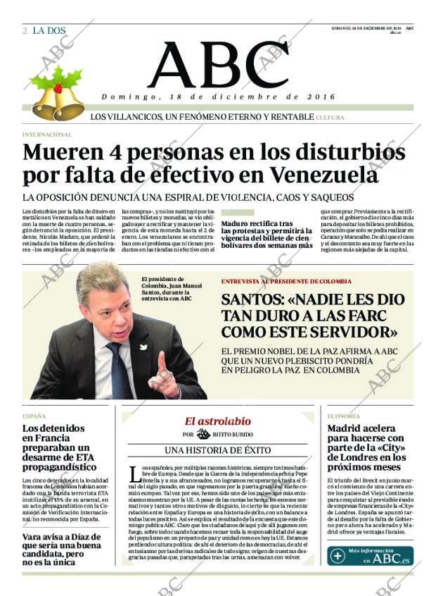 ABC MADRID 18-12-2016 página 4