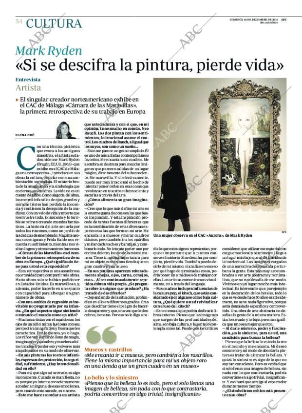 ABC MADRID 18-12-2016 página 56