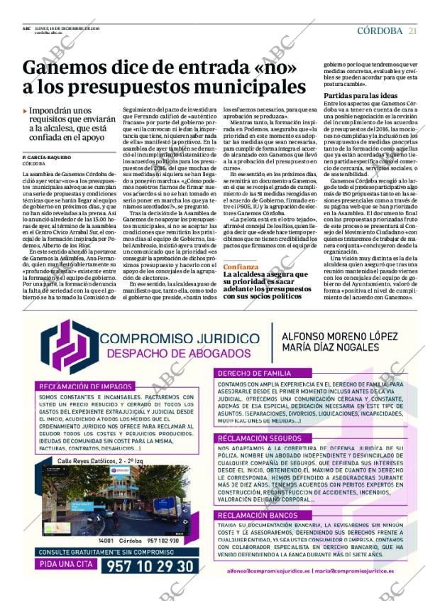 ABC CORDOBA 19-12-2016 página 21