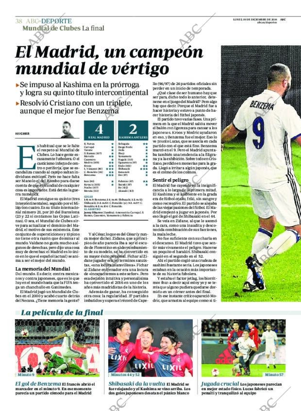 ABC CORDOBA 19-12-2016 página 38