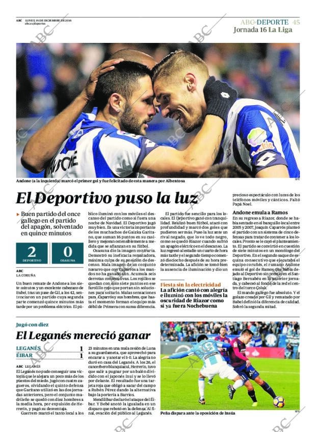 ABC CORDOBA 19-12-2016 página 45