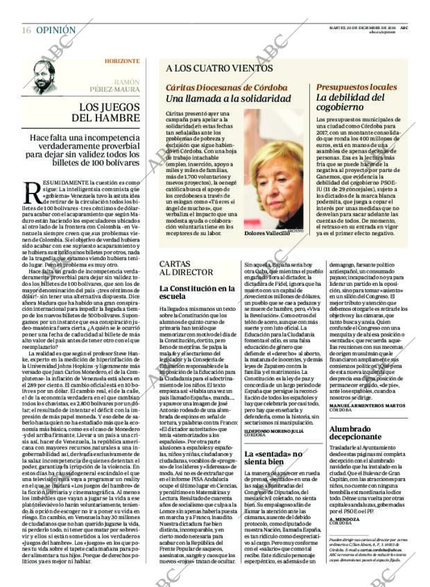 ABC CORDOBA 20-12-2016 página 16