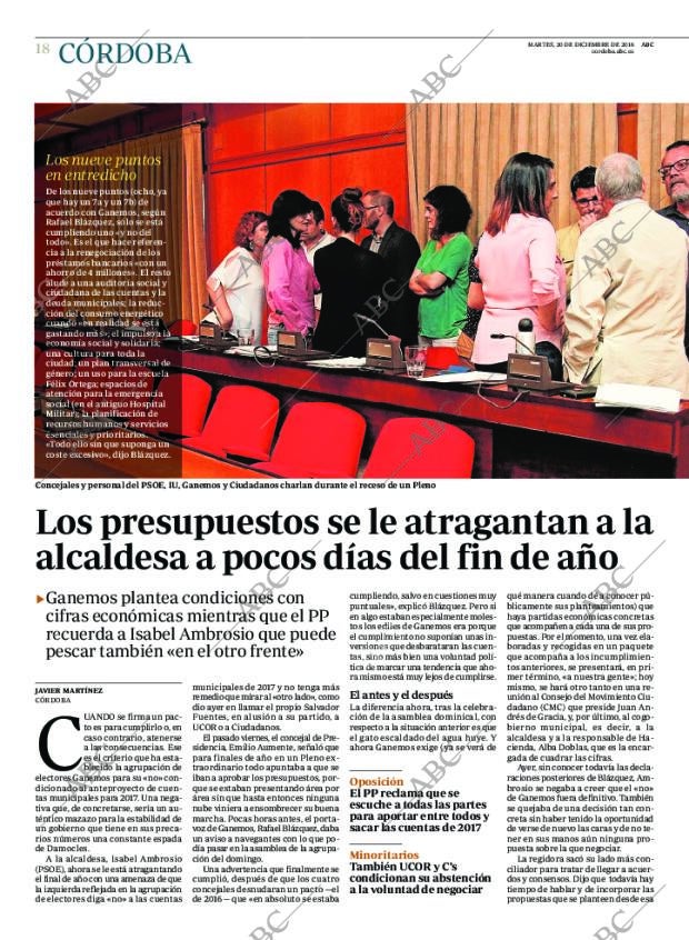 ABC CORDOBA 20-12-2016 página 18