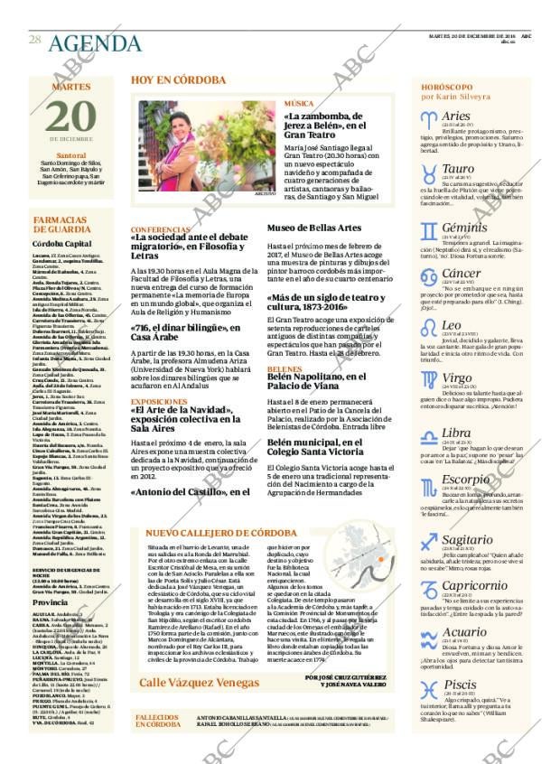 ABC CORDOBA 20-12-2016 página 28
