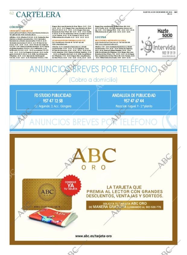 ABC CORDOBA 20-12-2016 página 62