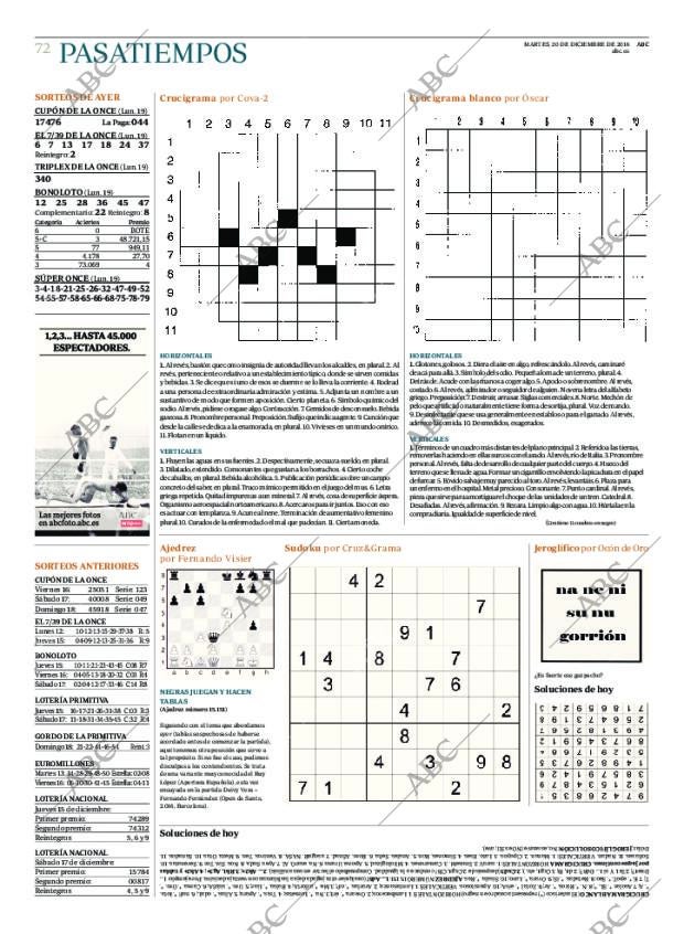 ABC CORDOBA 20-12-2016 página 72