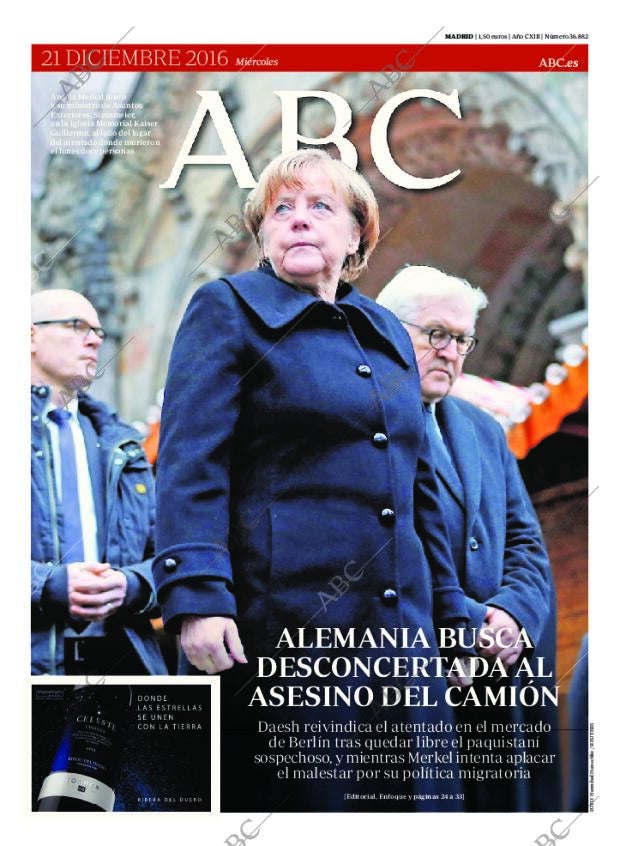 ABC MADRID 21-12-2016 página 1