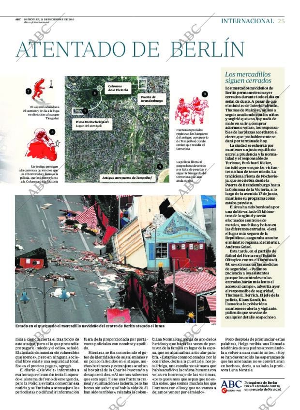 ABC MADRID 21-12-2016 página 25