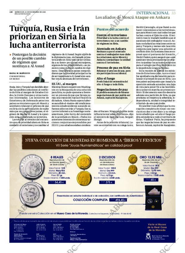 ABC MADRID 21-12-2016 página 33