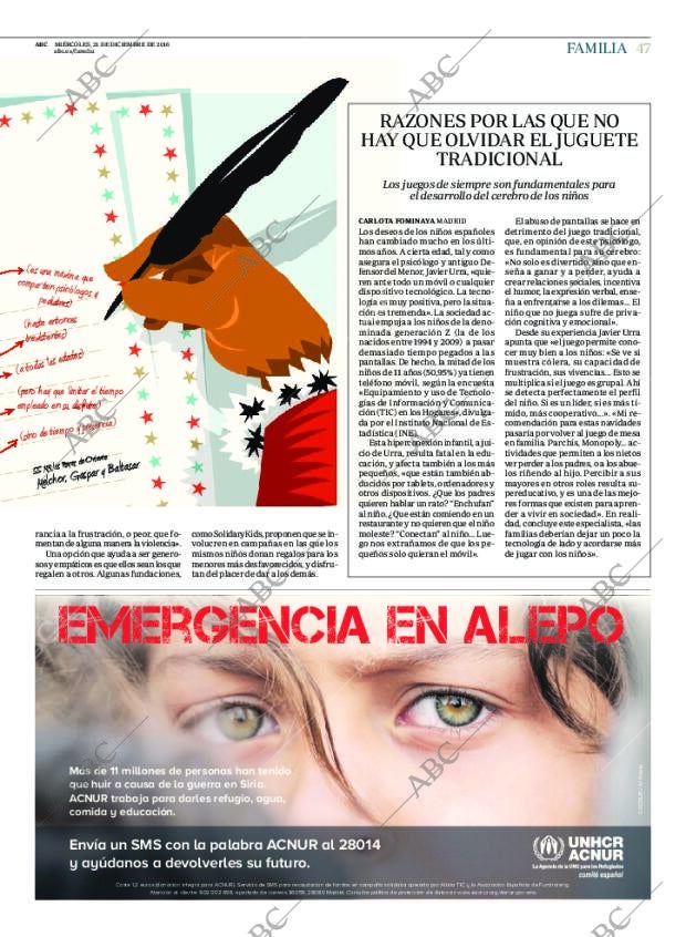 ABC MADRID 21-12-2016 página 47