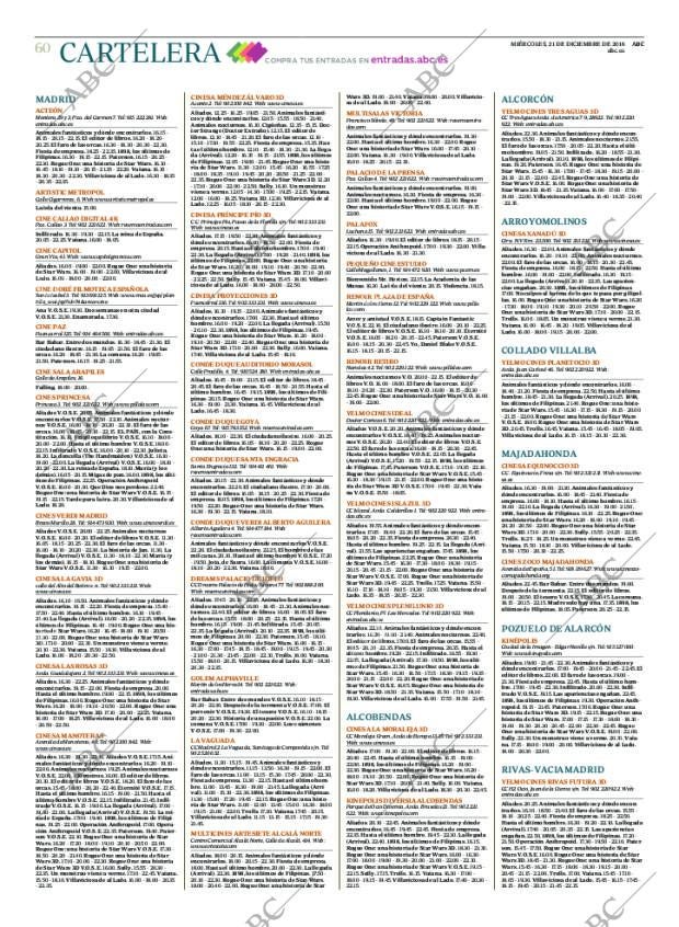 ABC MADRID 21-12-2016 página 60