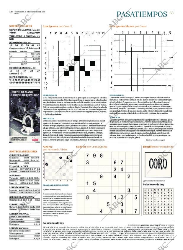 ABC MADRID 21-12-2016 página 63