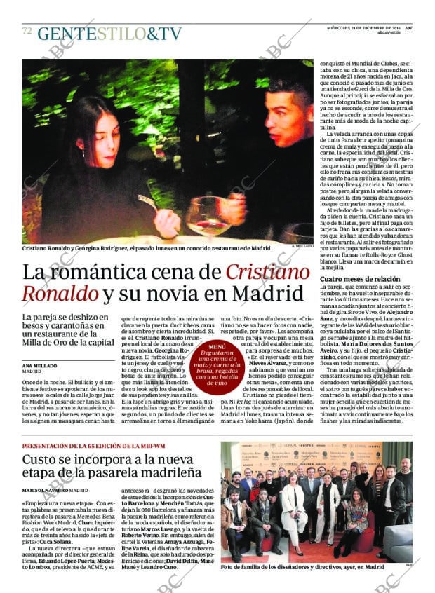 ABC MADRID 21-12-2016 página 72
