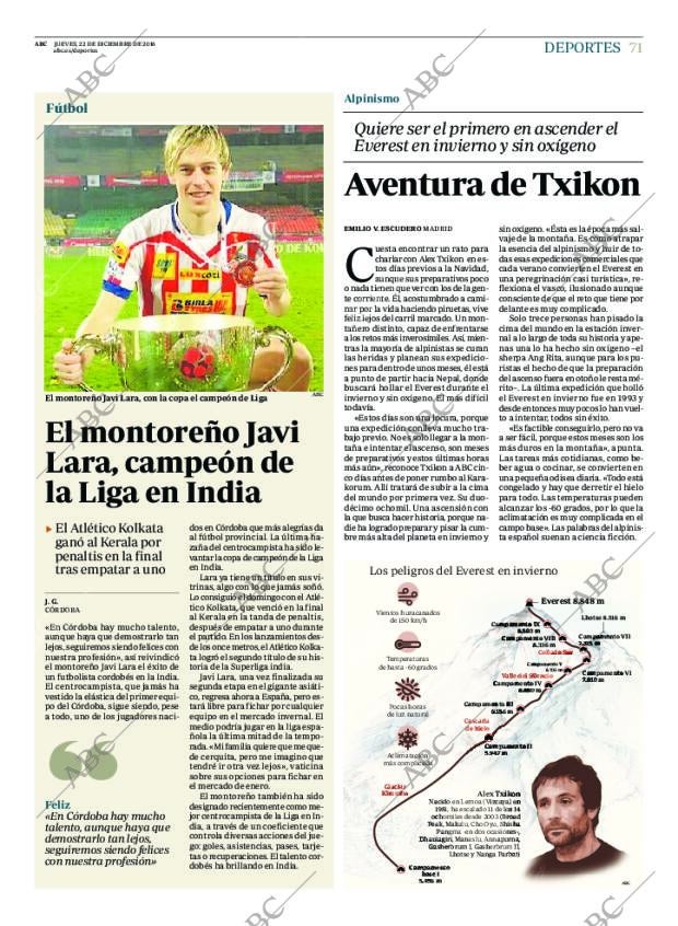 ABC CORDOBA 22-12-2016 página 71