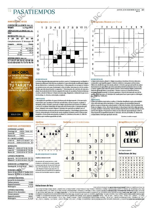 ABC CORDOBA 22-12-2016 página 72