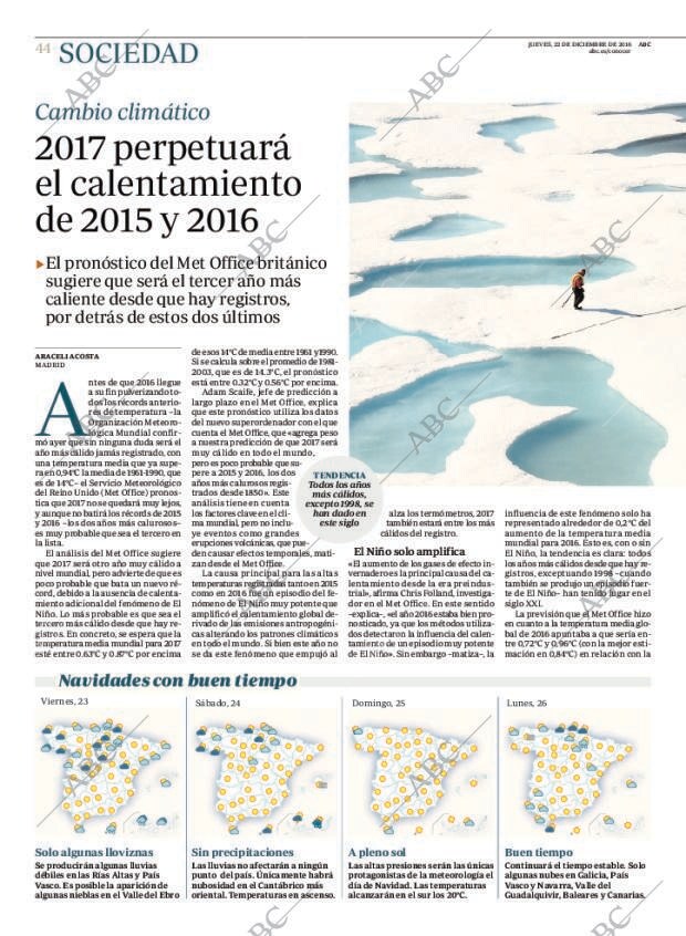 ABC MADRID 22-12-2016 página 44