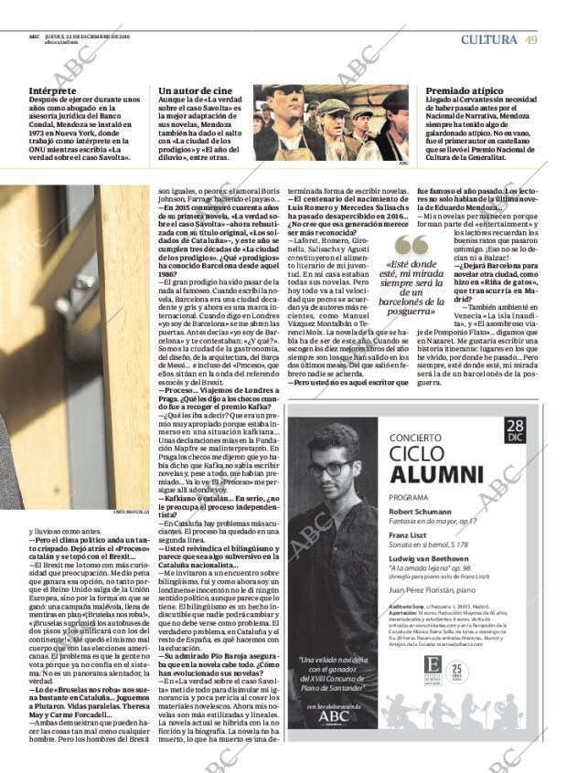 ABC MADRID 22-12-2016 página 49