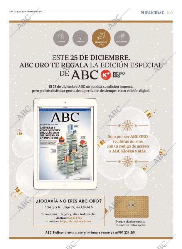 ABC MADRID 24-12-2016 página 103