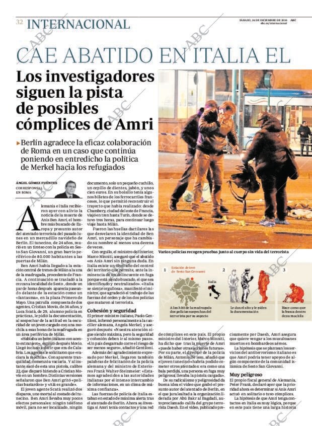 ABC MADRID 24-12-2016 página 32