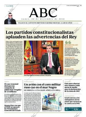 ABC MADRID 26-12-2016 página 2