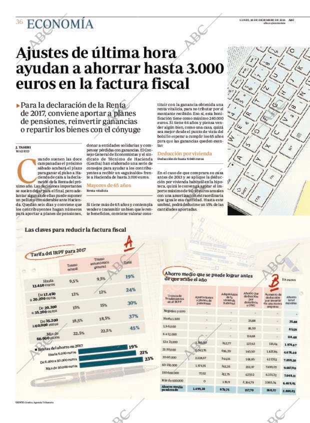 ABC MADRID 26-12-2016 página 36