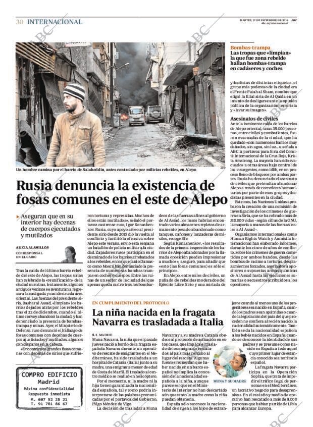 ABC MADRID 27-12-2016 página 30