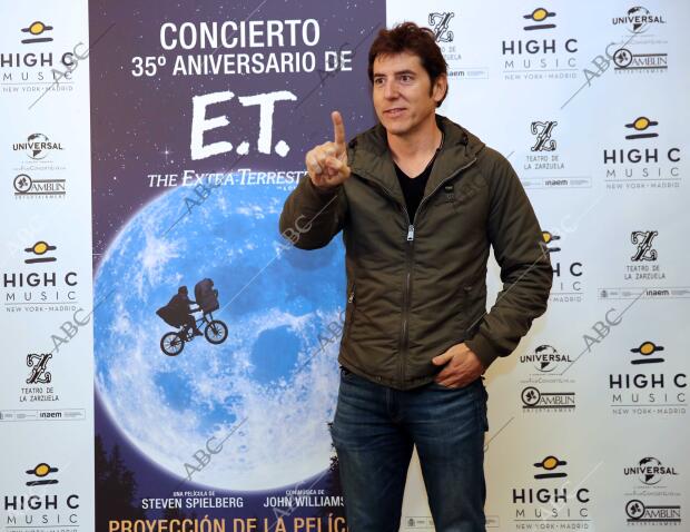 Concierto aniversario del estreno de ET en el teatro de la Zarzuela