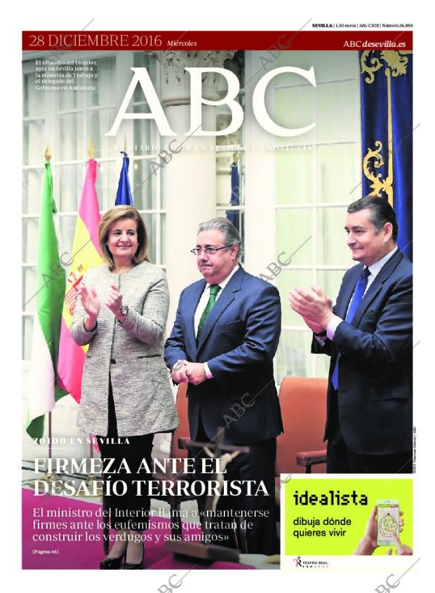 ABC SEVILLA 28-12-2016 página 1