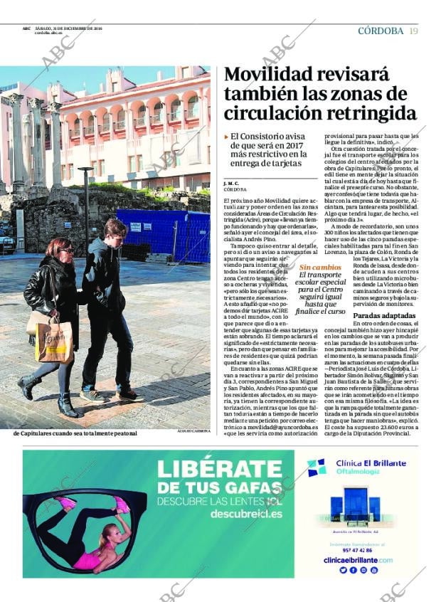 ABC CORDOBA 31-12-2016 página 19