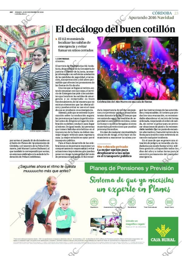 ABC CORDOBA 31-12-2016 página 23
